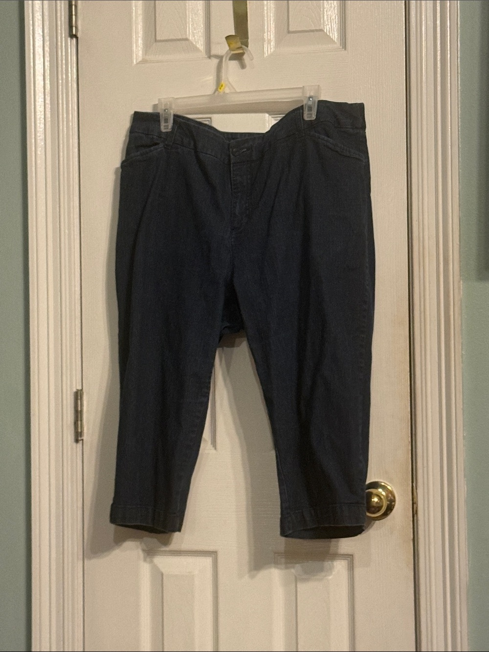 St. John's Bay Dark Blue Cropped Jeans